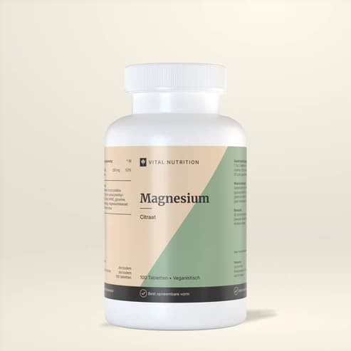 Vital Nutrition Magnesium Citraat verpakking
